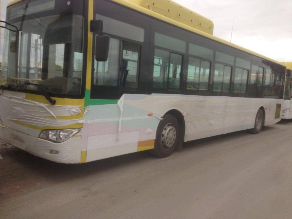 В Бишкек прибыли подаренные Китаем автобусы