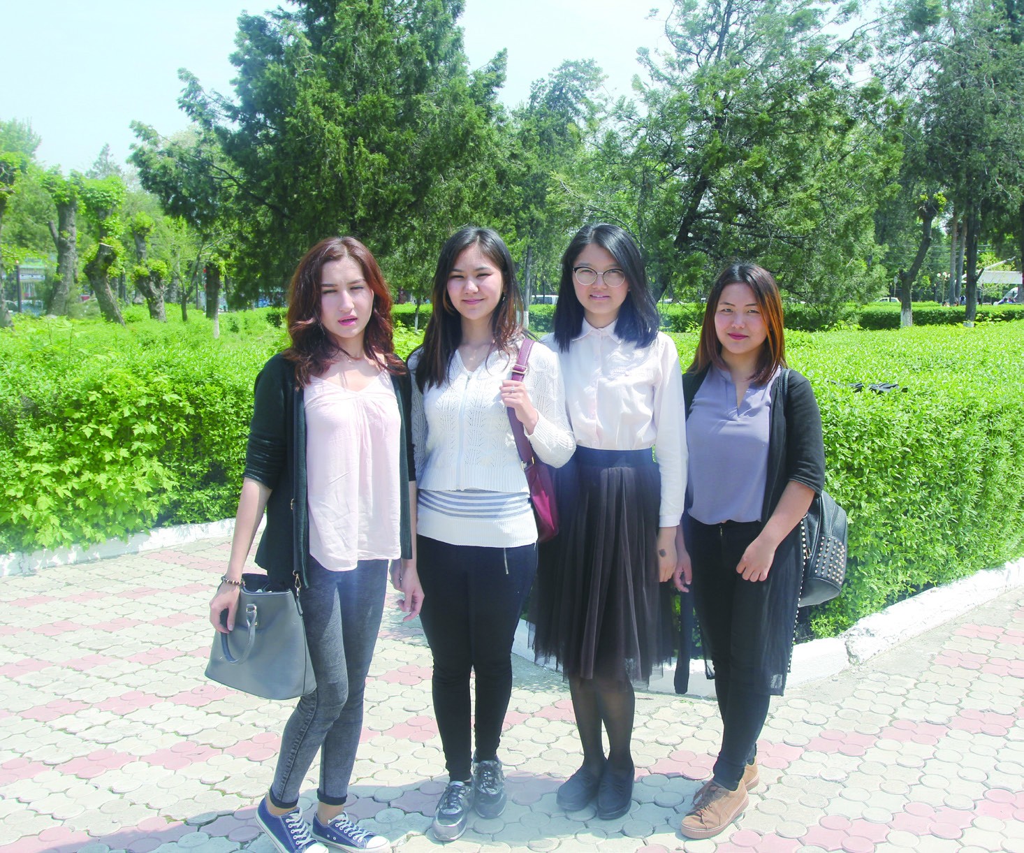 Талантливые студентки Института Конфуция при ОшГУ стали звездами Интернета