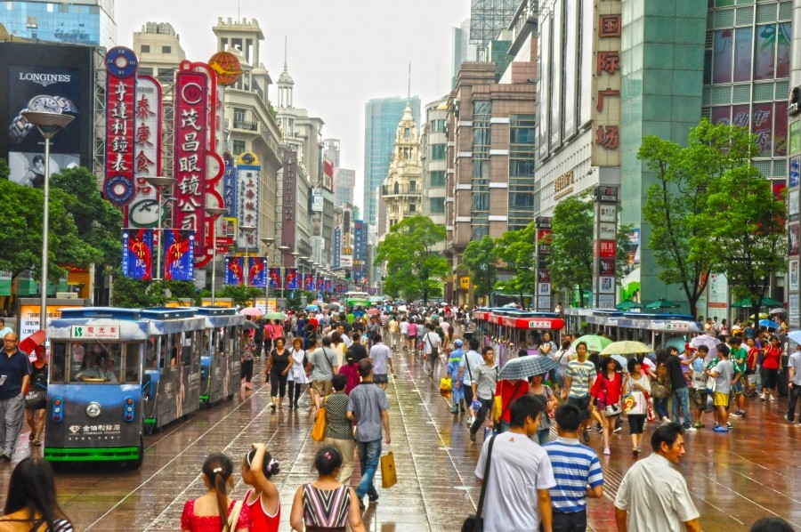 История Шанхая в 10 фотографиях главной улицы