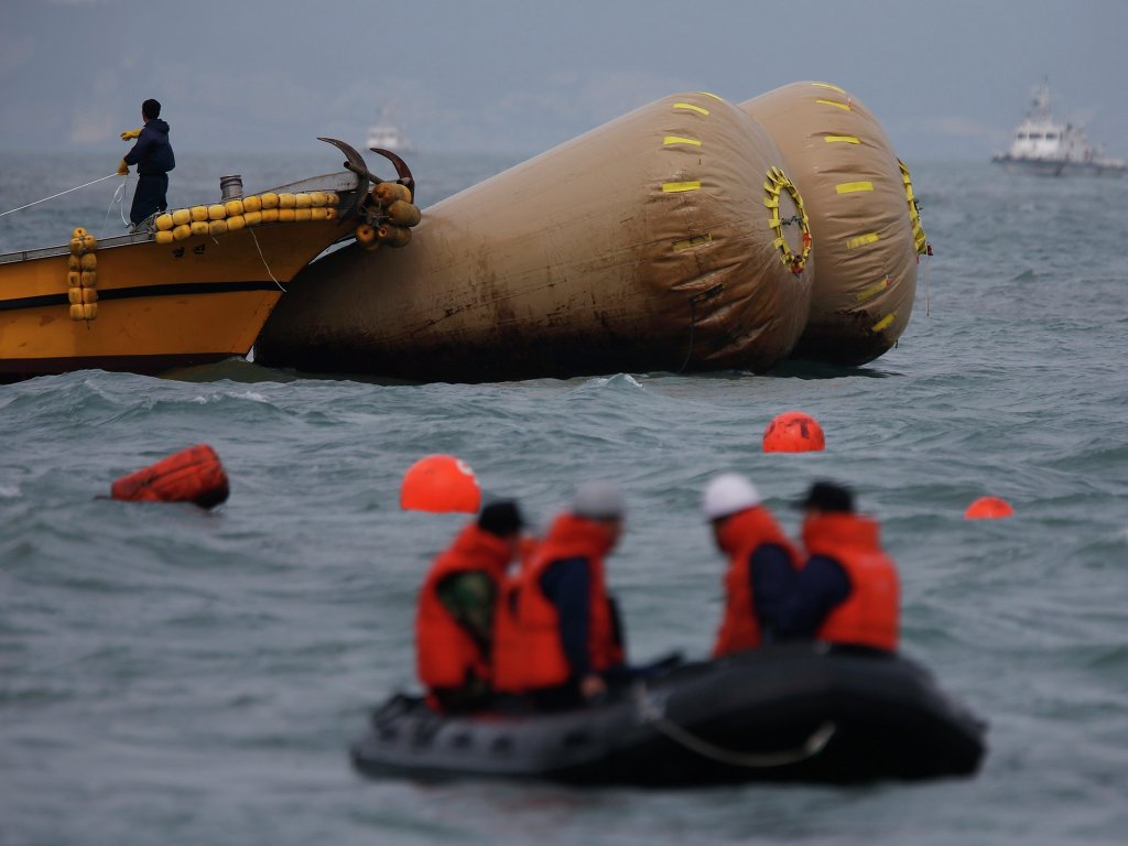 В зоне столкновения судов в Восточно-Китайском море обнаружено тело