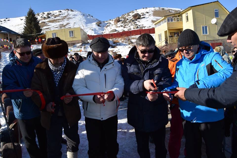 В Чуйской области заработала горнолыжная база «Тогуз Булак»