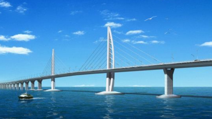 Завершено строительство крупного тоннеля - элемента моста Сянган-Чжухай-Аомэнь