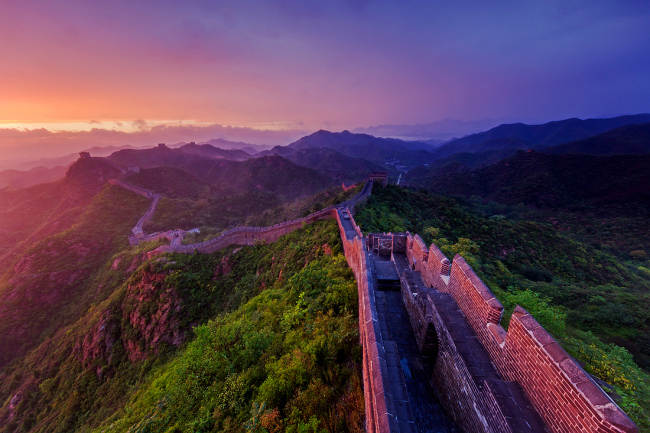 Участок Великой Китайской стены Цзиньшаньлин