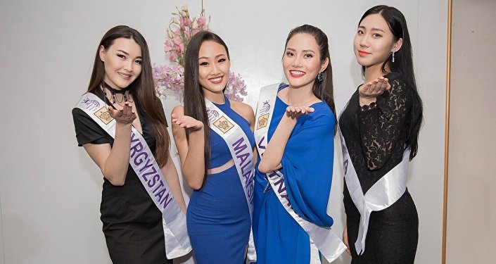 Кыргызстанка участвует в конкурсе красоты в Таиланде