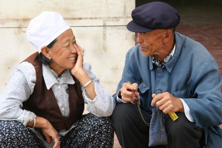 Количество пожилых в Китае достигло 241 млн человек и заняло 17,3% от общего населения