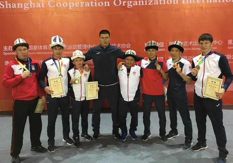 На международном турнире ШОС по Ушу-Саньда кыргызстанцы завоевали шесть медалей