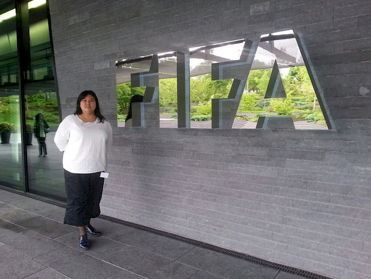 Кыргызстанка впервые стала офицером безопасности ФИФА и обслужит матчи ЧМ-2018