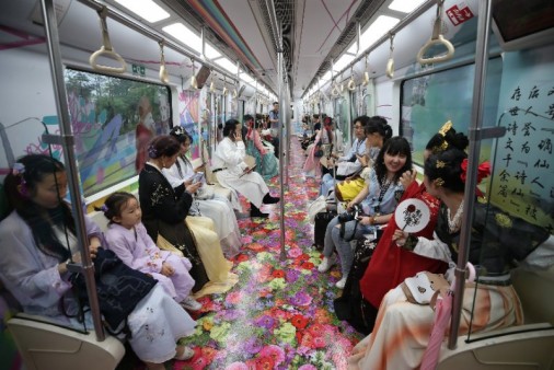 Назад в прошлое: метро китайского Сианя перенеслось в династию Тан
