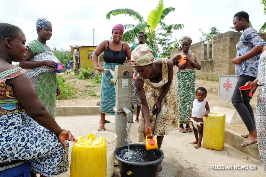 Благодаря Китаю жители Ганы могут пить чистую воду