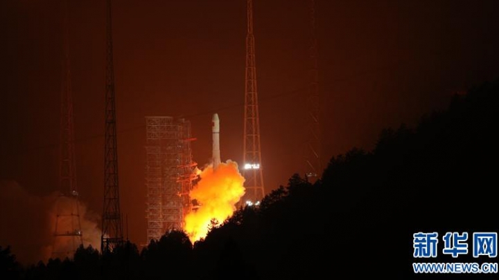 Китай успешно запустил навигационный спутник 