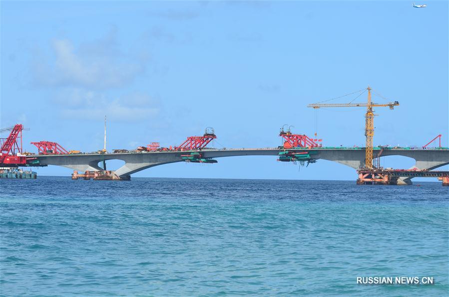 Завершено смыкание Моста дружбы Китая и Мальдив