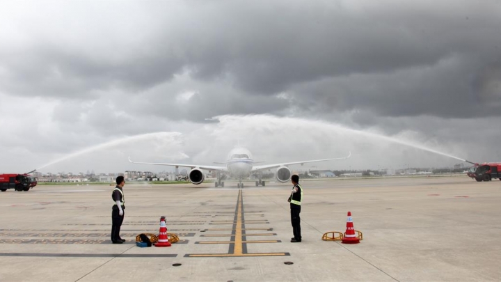 Air China совершила первый полет на новом самолете Airbus A350-900