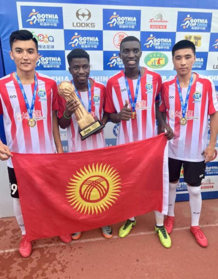 Студенты из Кыргызстана сыграли Кубок по футболу в Циндао