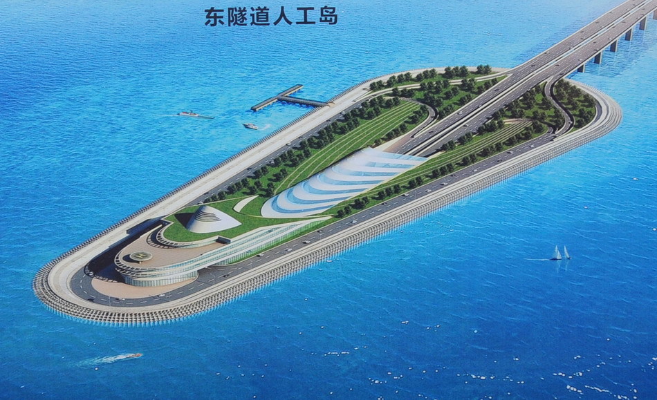 В Китае завершено строительство самого длинного морского моста в мире Гонконг-Чжухай-Макао