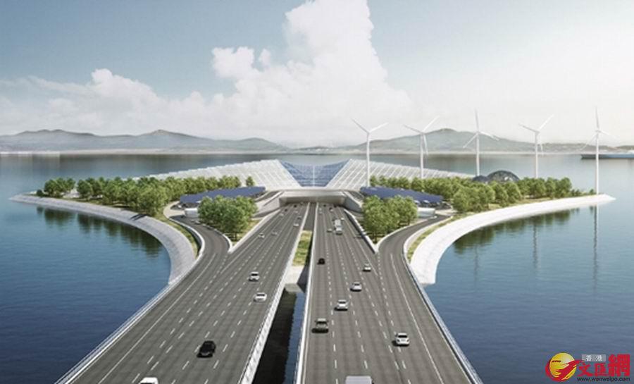 В Китае завершено строительство самого длинного морского моста в мире Гонконг-Чжухай-Макао