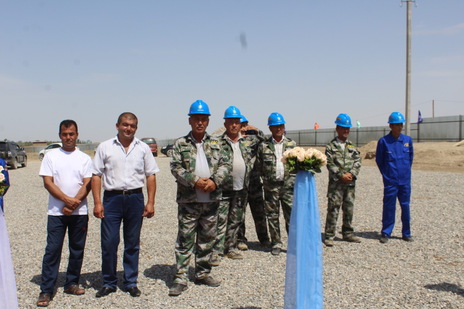В Баткенской области началось строительство канала на грант китайского правительства