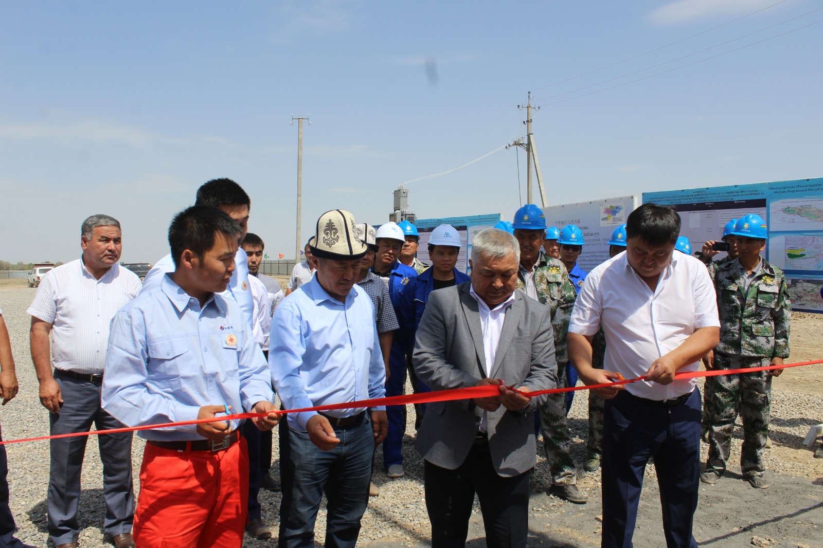В Баткенской области началось строительство канала на грант китайского правительства