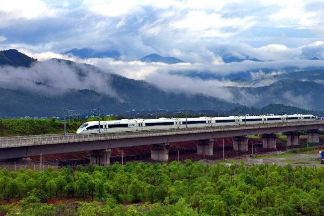 Длина скоростных железных дорог в КНР достигла 25 тысяч километров – 60% от общемировой