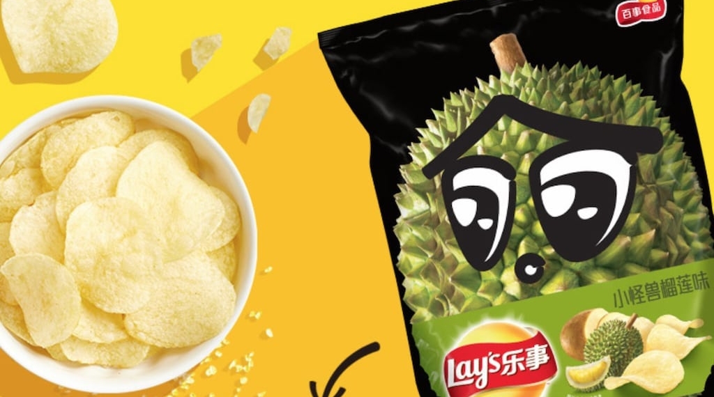 В Китае появились картофельные чипсы со вкусом дуриана