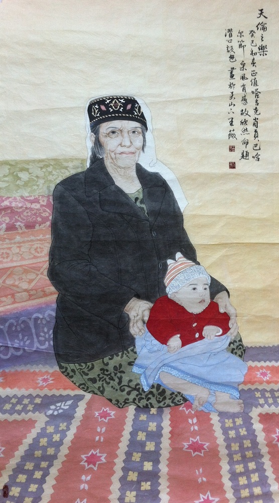 Кыргызский стиль в китайской живописи