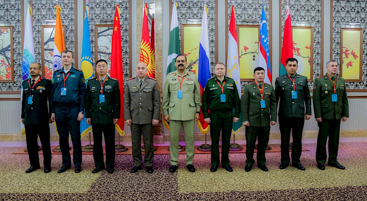 В г.Бишкек проходит заседание руководителей структурных подразделений оборонных ведомств ШОС