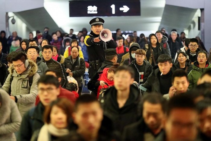 Китайцы совершат 3 млрд поездок в новогодние праздники