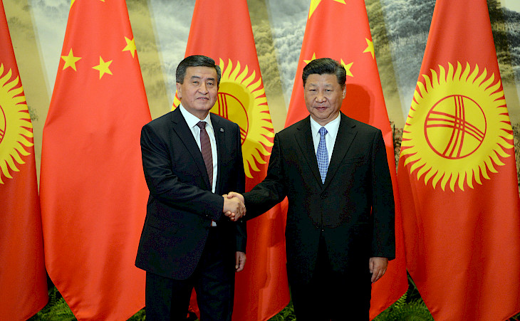 Жээнбеков поздравил председателя КНР Си Цзиньпина с Праздником весны