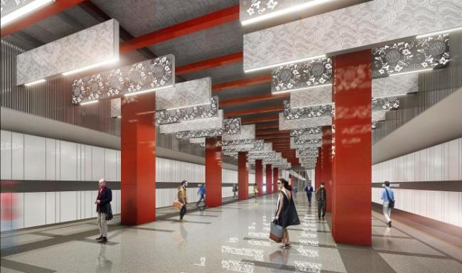В Москве появится станция метро в китайском стиле