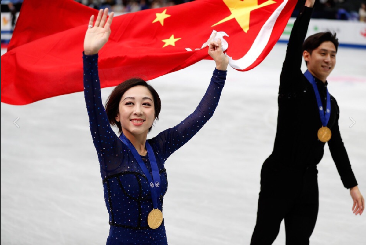 Китайские фигуристы стали чемпионами мира