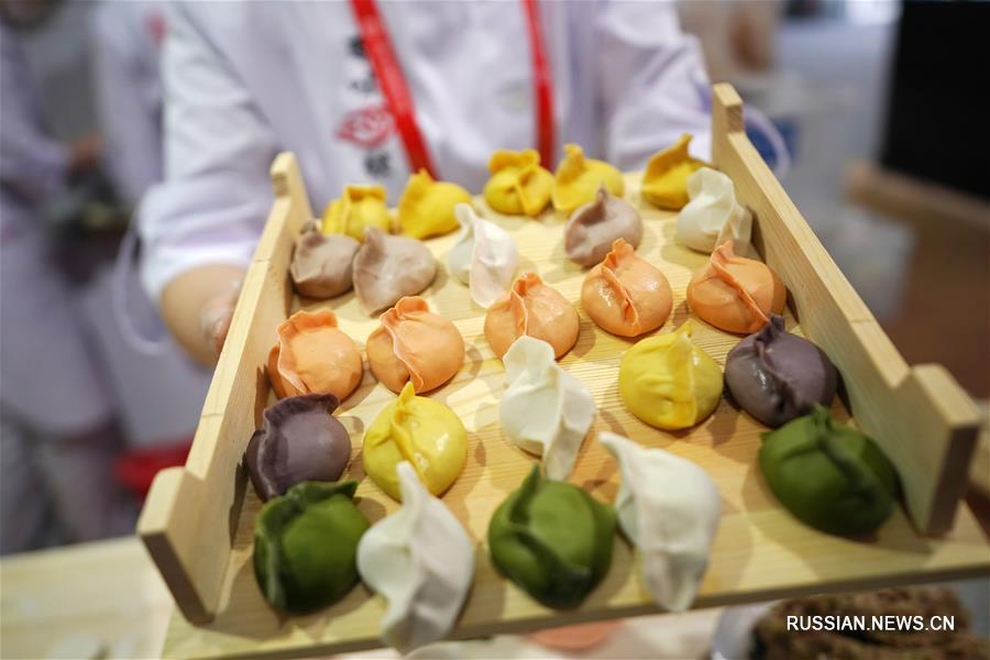 Мучные изделия на Азиатском кулинарном фестивале в Пекине
