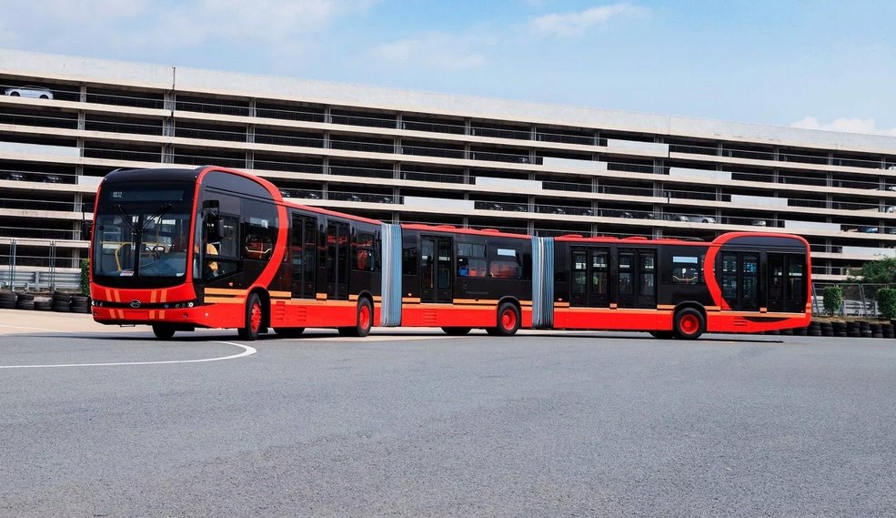 В г. Ухань открыты новые маршруты для автобусов, работающих на водородной энергии