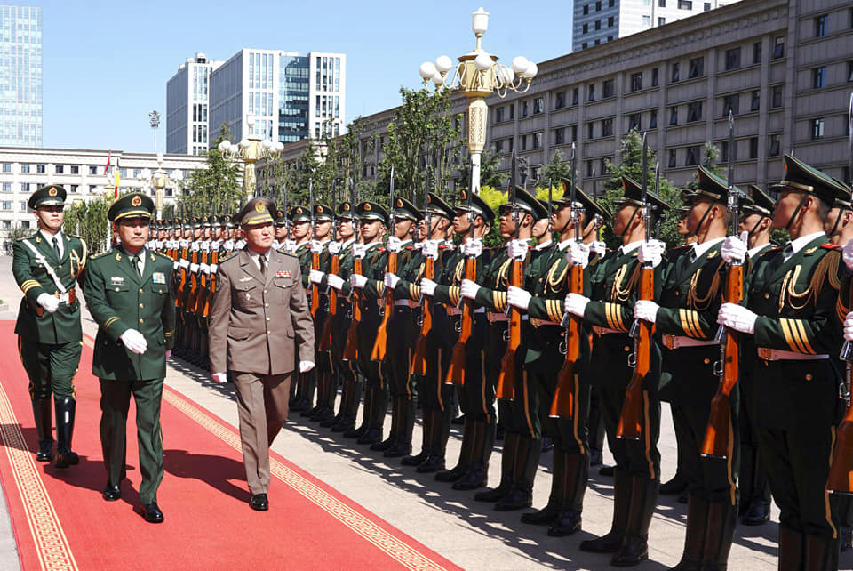 Делегация Национальной гвардии Кыргызстана с рабочей поездкой побывала в Китае