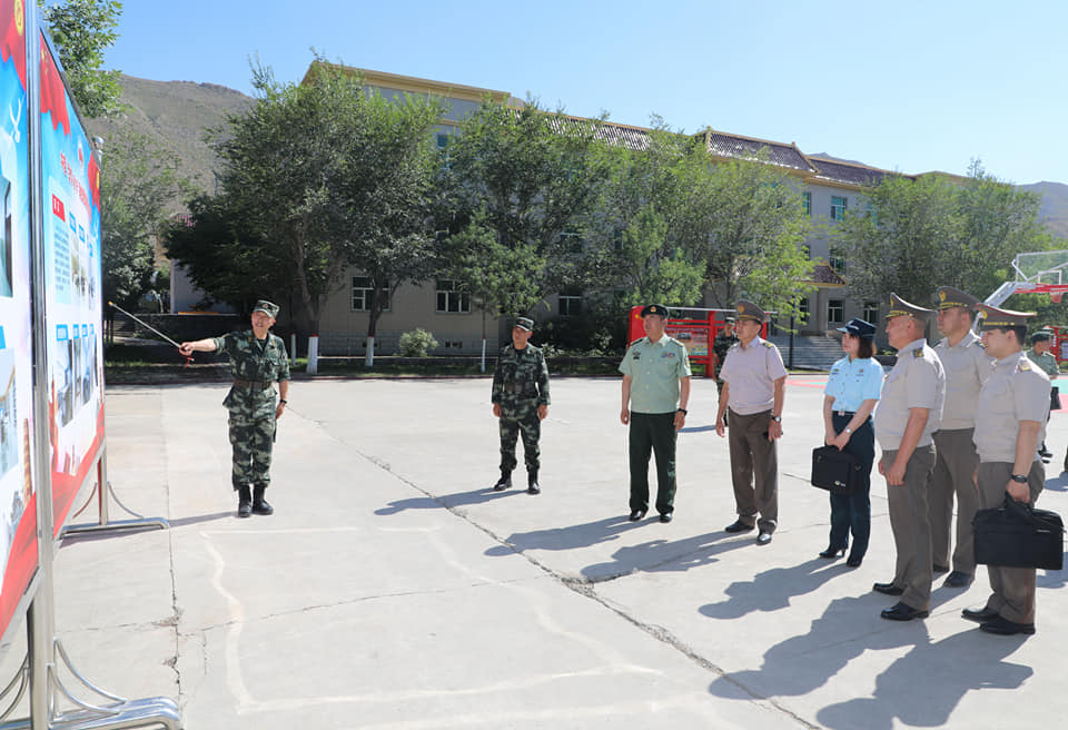 Делегация Национальной гвардии Кыргызстана с рабочей поездкой побывала в Китае