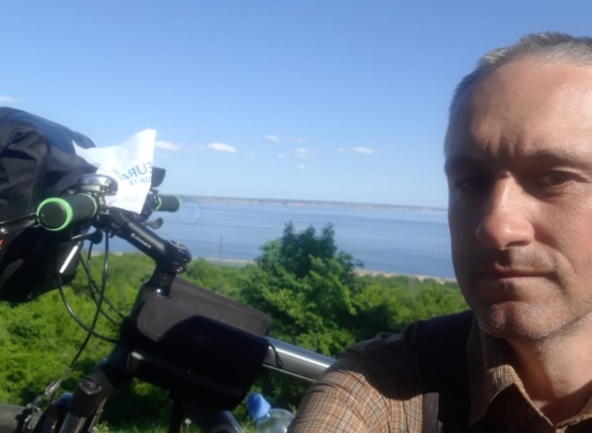 Россиянин за 100 дней доехал на велосипеде из Москвы до Пекина