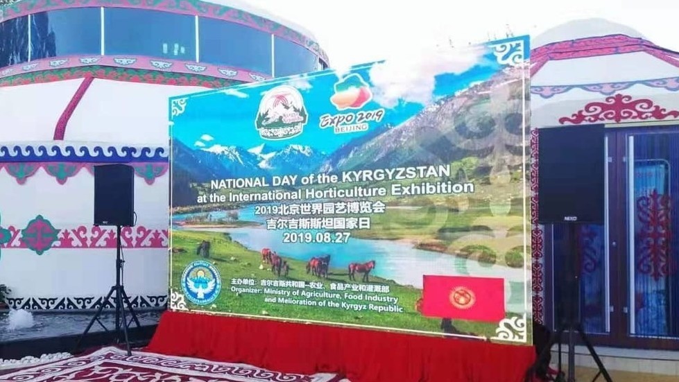 В Пекине на выставке ЭКСПО-2019 кыргызский павильон удостоился серебряной медали