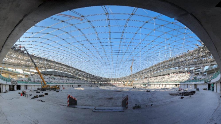 В будущем году завершится строительство стадионов для зимней Олимпиады в Пекине