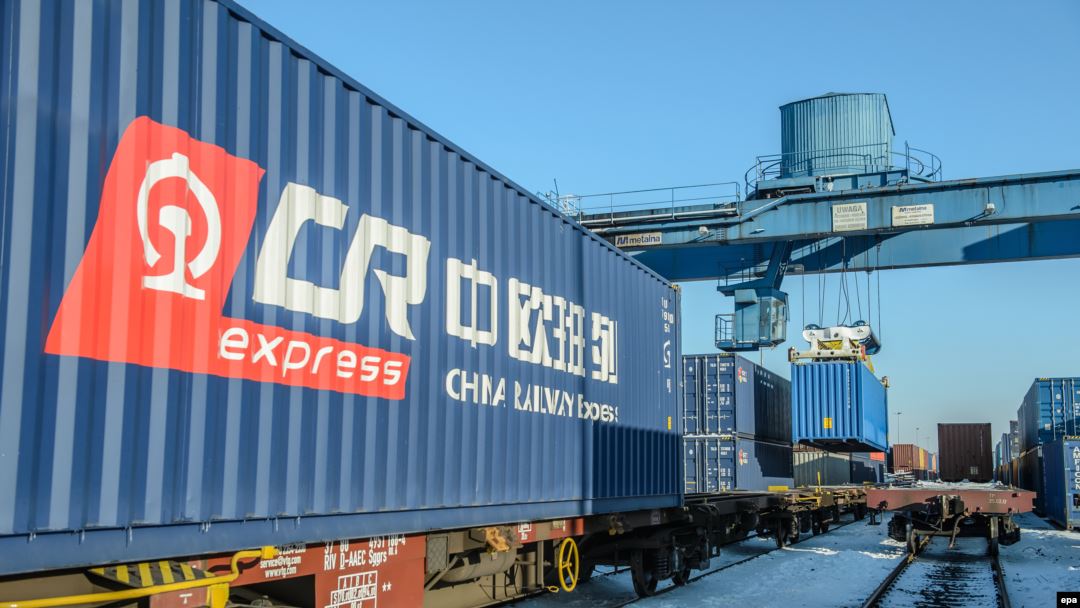 Количество грузов и поездов китайско-европейского экспресса увеличивается