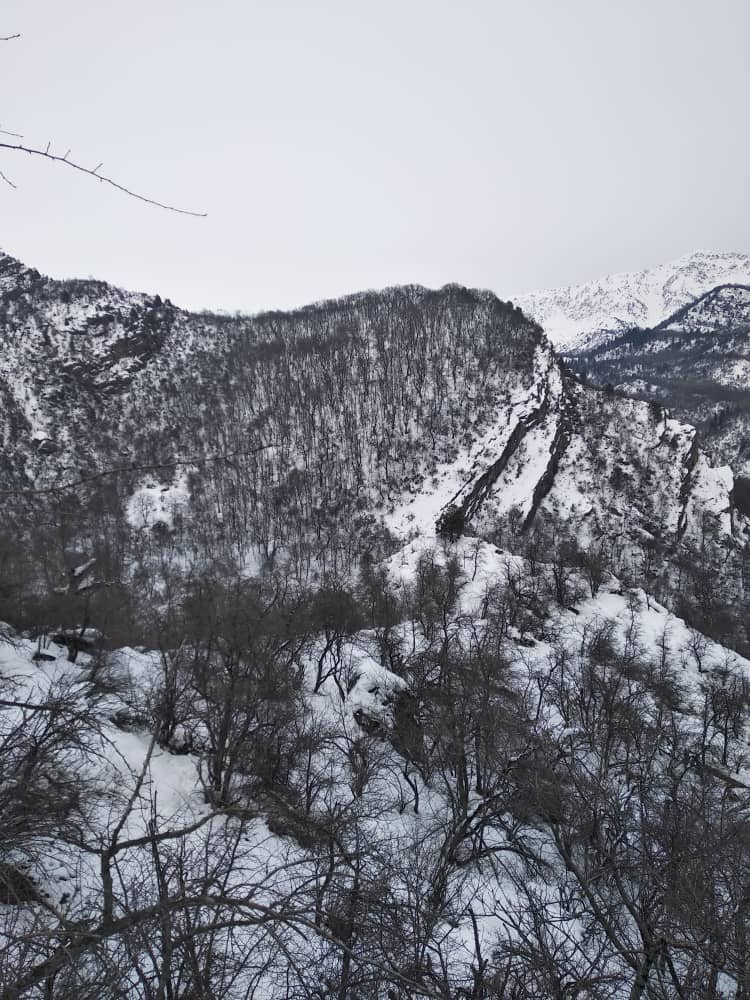 Уникальный зимний вид государственного природного заповедника «Сары-Челек»