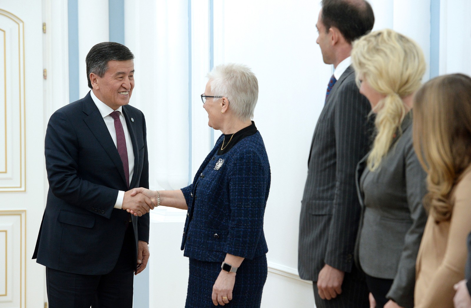 Президент Сооронбай Жээнбеков встретился с парламентской делегацией Швеции