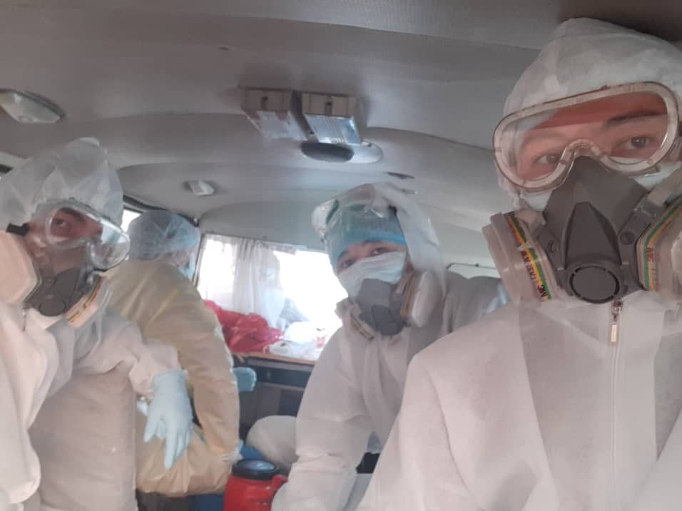 Студенты Медакадемии добровольно вышли на передовую борьбы с коронавирусом