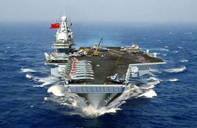 Авианесущая группа ВМС Китая провела учения в ЮКМ