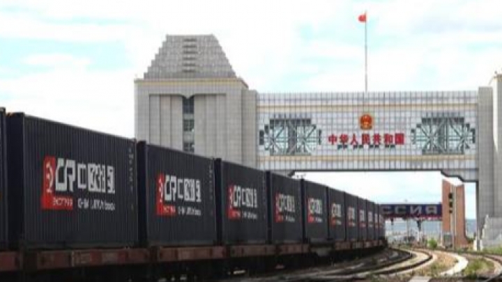 В первом квартале через КПП Маньчжурия увеличилось количество грузовых поездов Китай-Европа
