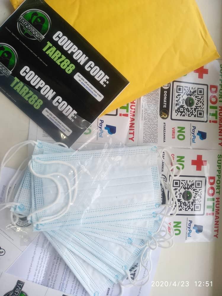 Наш соотечественник отправил маски из Китая для родной альма-матер