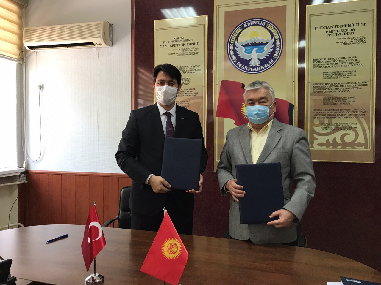 Минздрав КР и ТИКА подписали протокол о временном открытии турецкой больницы Кыргызско-турецкой дружбы