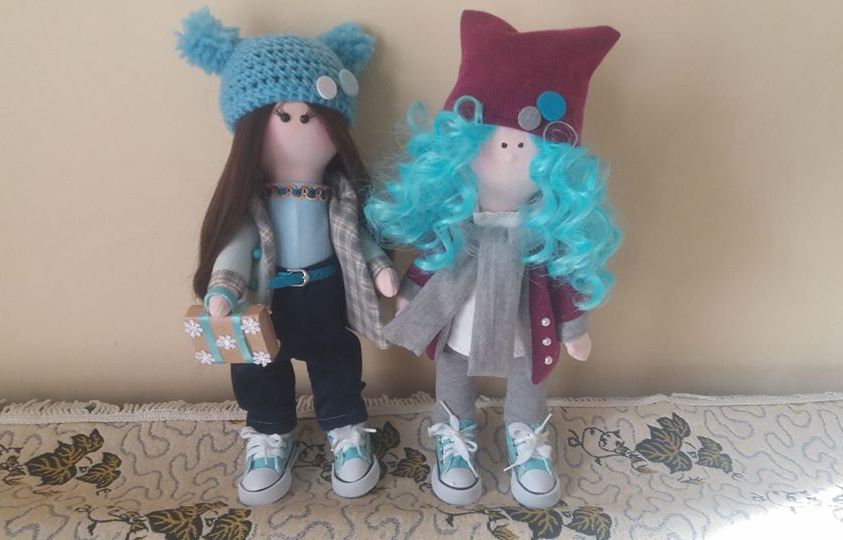 Dolls by Evgeniya. Девушка из Душанбе шьет живых кукол, чердачные игрушки и даже домовых