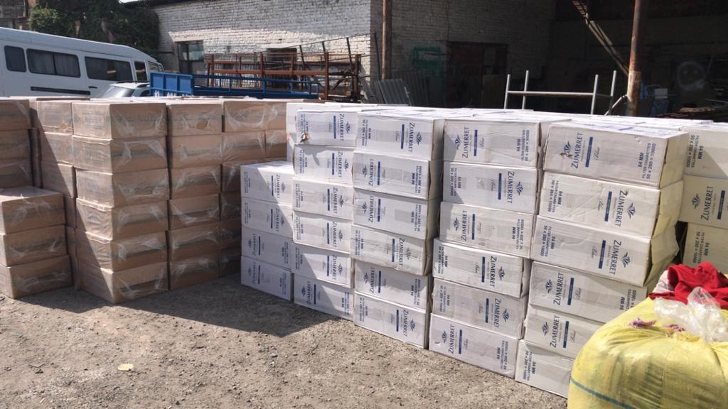 ГСБЭП: задержаны более полумиллиона пачек табачных изделий