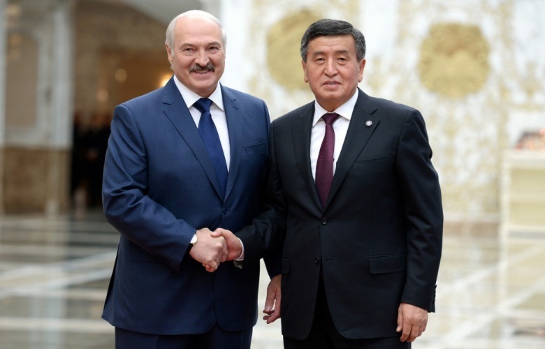 Президент Сооронбай Жээнбеков поздравил Президента Беларуси Александра Лукашенко с переизбранием на пост Президента страны