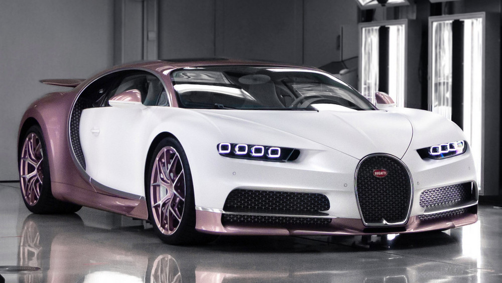 Британец подарил жене на 14 февраля именной Bugatti Chiron