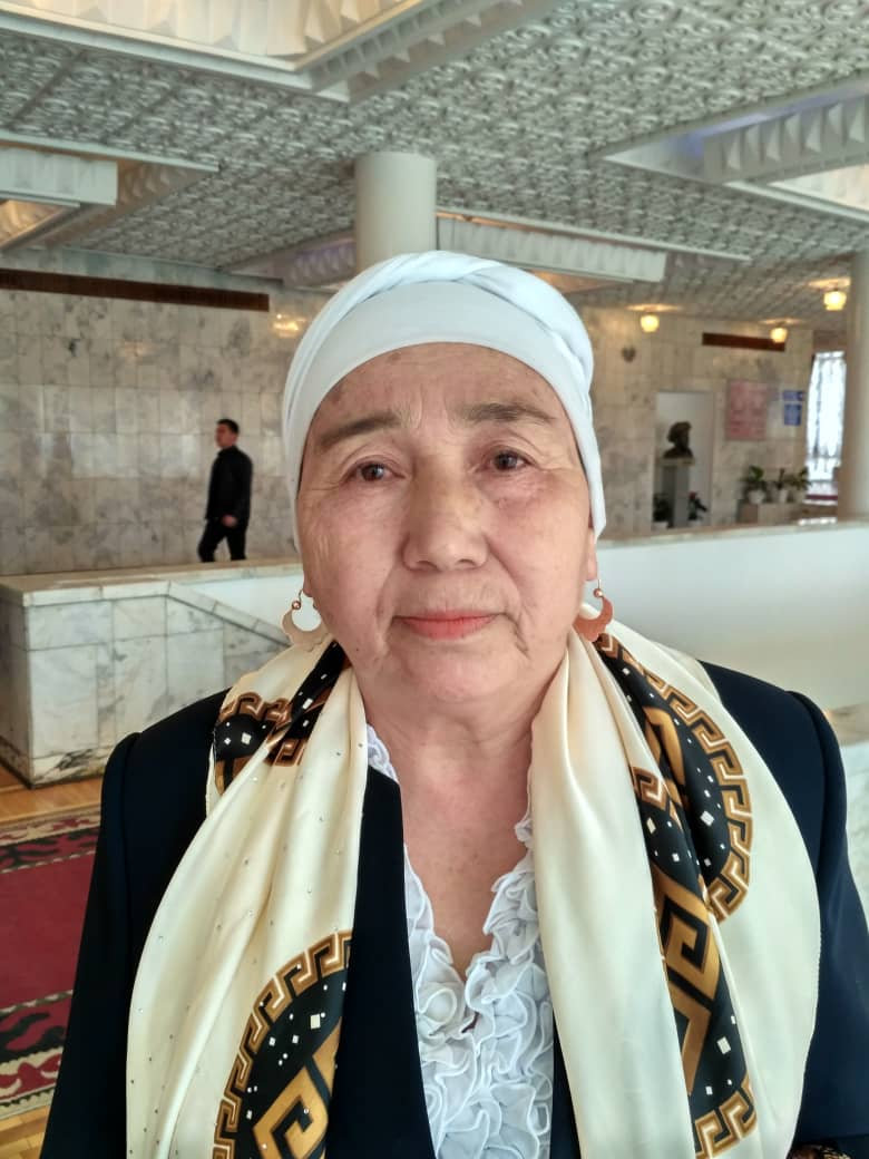 Женское лицо Кыргызстана