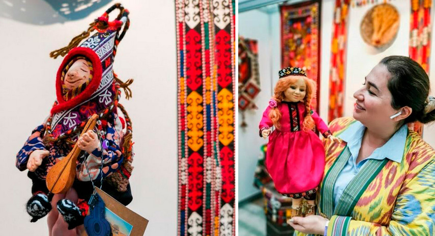 В Москве представят текстильные куклы из Туркменистана
